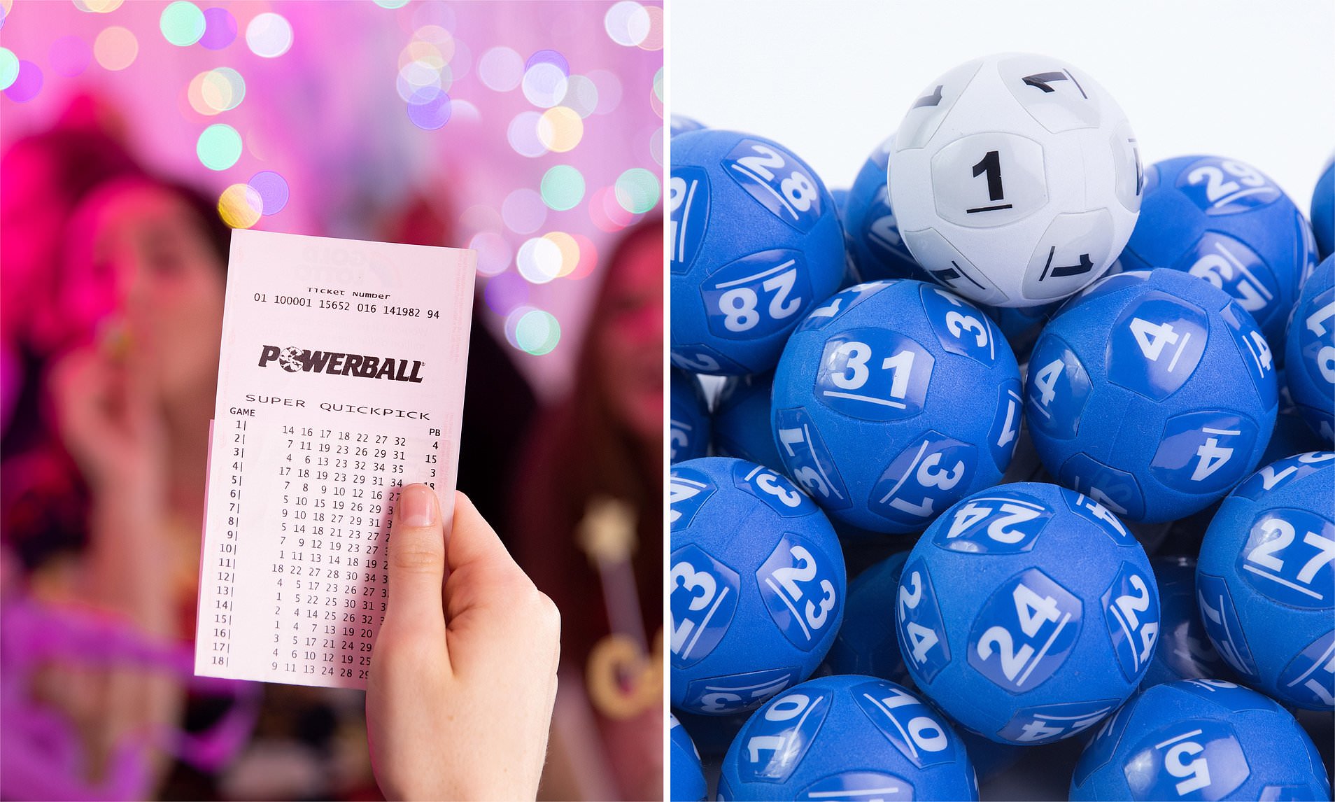 Powerball jackpot ඩොලර් මිලියන 80 ක ජයමල්ල වික්ටෝරියා ප්‍රාන්ත වාසියෙකුට